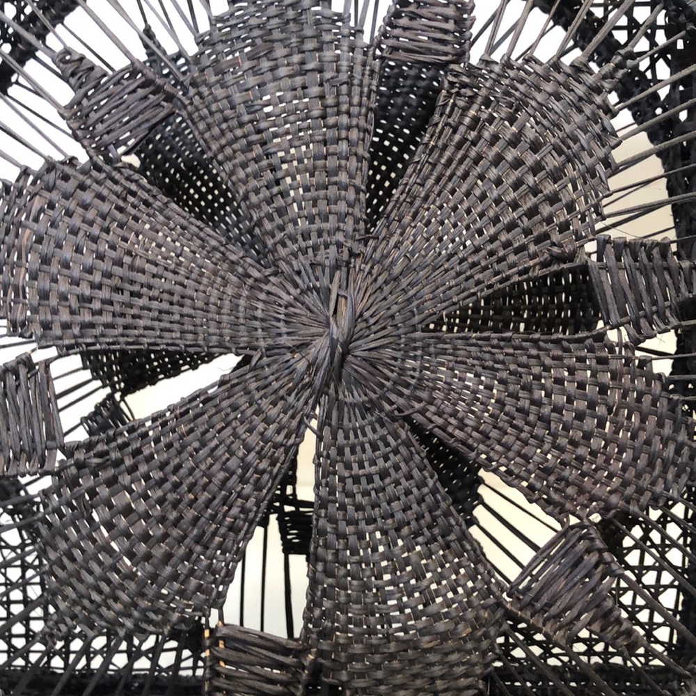 🎉HP🎉Wicker tote handcrafted - Picture 3 of 6